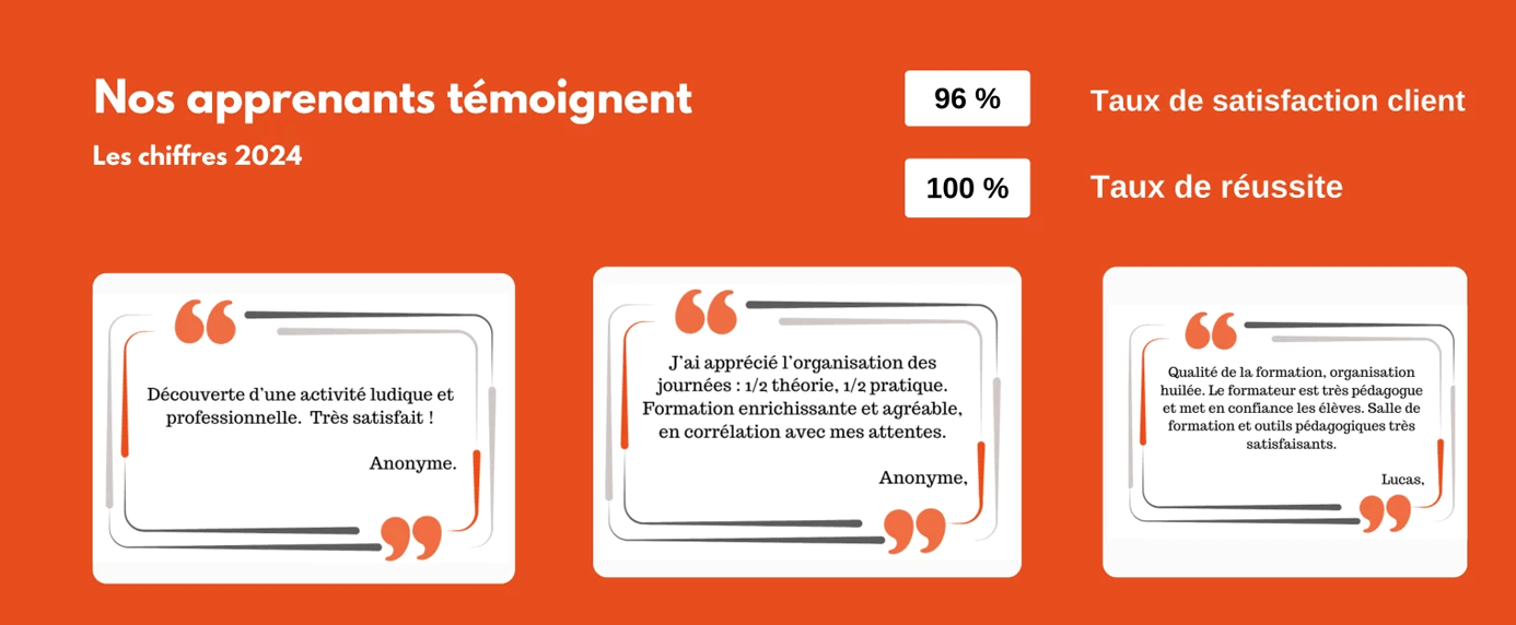Nos apprenants temoignent